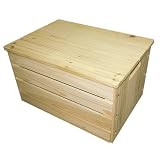 Review  LH-15015 / Kids Patio Toy Chest 15015 - Unfinished Fir, Indoor / Outdoor, for ages 2 to 5