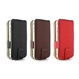 Proporta Leather Style Case (Apple iPhone 4) - Black