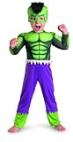 Disguise Costumes Marvel Super Hero Squad Hulk Toddler Muscle Costume
