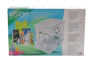 Vision Parakeet Medium Starter Kit Bird Cage