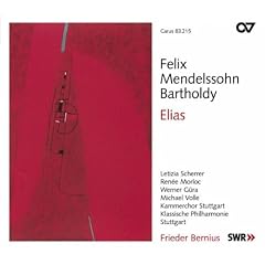 Mendelssohn : Elias, op. 70. Bernius.