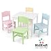 KidKraft Nantucket Table & 4 Pastel Chairs