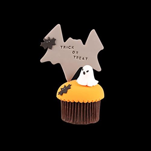 MAVENS12 Halloween Trick or Treat and Ghost Clay Cupcake Party Decoration