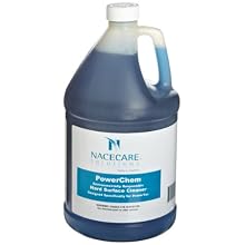 Nacecare 8020960 PowerChem Hard Surface Restroom Cleaner, 1 Gallon Bottle (Pack of 4)