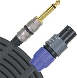 CoreX2 1/4 - Speakon Speaker Cable, 4 Foot*