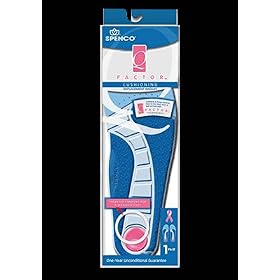 SPENCO Q-Factor Women's Cushioning Insoles