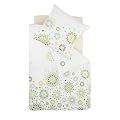 Fleuresse 112617 Fb. 5 Satin-Bettw�sche 2-teilig, gr�n, 135x200cm