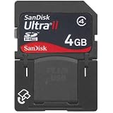 SanDisk 4 GB Ultra II SD+, Combo SD/USB Secure Digital Memory Card with Built-in Pop-up USB 2.0 Connector, 15MB/Per Second