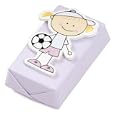 Baby Girl Soccer - Lavender - Decorated Chocolate Baby Souvenirs