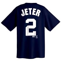 Derek Jeter New York Yankees Name and Number T-Shirt