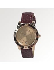 Relic by Fossil Payton Tortoise Shell Brown Leather Womens Watch ZR12031