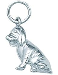 Sterling Silver BLOODHOUND DOG Charm