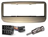 FIAT MULTIPLA CAR STEREO/CD/RADIO FITTING KIT - FASCIA/FACIA PLATE ISO LEAD & AERIAL ADAPTOR