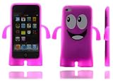 Apple iPod Touch 4th & 5th Generation – Touch 4G/5G iJelly Series Happy Face Silicone Skin Gel Case/Cover – Pink – Accessories4Life Guide