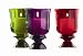 Tag 5.25-Inch Trumpet Glass Votive Holders, Set of 3 Christmas D&eacute;cor