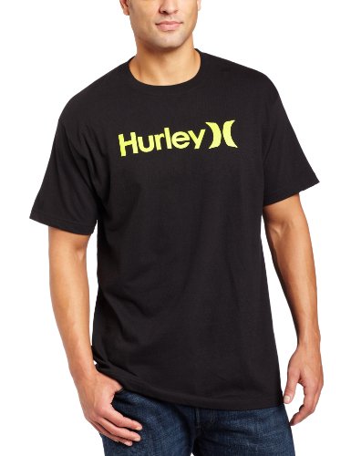 Hurley Mens One And Only Black Short Sleeve Tee