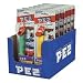 PEZ Disney Cars Assorted Dispensers, 6-Dispensers with (3)-0.29 oz refills each