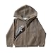 Lucky Jade Raccoon Hoodie Jacket - Heather Brown, size 6-12 months