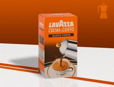 LavAzza Crema e Gusto Forte (Intense) 2 x 250g bricks