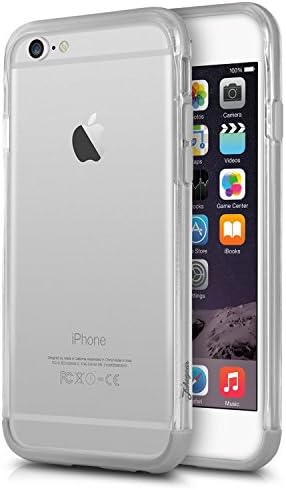 iPhone 6s Frame Case - JukeGear Apple iPhone 6/6s Protective Rim - Ultra Slim Premium Bumper Ring for iPhone 6 with 4.7" Screen - White / Clear - (JBumP6MWH)