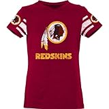 IMAGE OF Reebok Washington Redskins Girls (7-16) Fashion Jersey T-Shirt Small