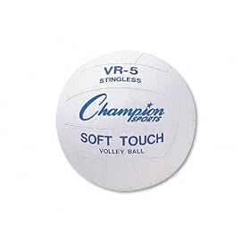 Champion Sports Products - Champion Sports - Volleyball, Rubber Nylon, Official Size,... by 