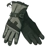 Boy's "Snow King" Tusser Snowboard Glove w/ Pocket (Wateproof, Thinsulate Lined) - Gray 8-12