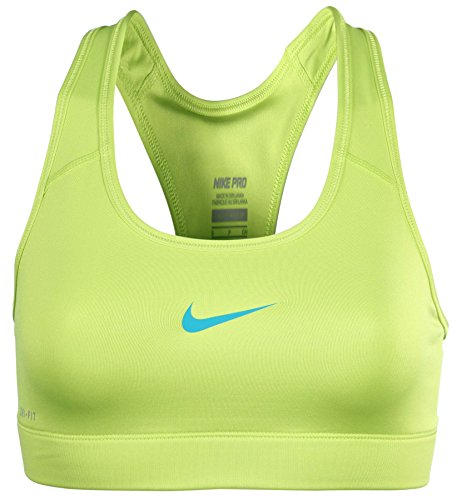 Nike Pro Combat Women's Compression Sports Bra-Light olive-Small