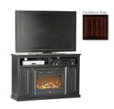 Eagle Industries 52553WPCR 54 in. Fireplace Entertainment Console - Caribbean Rum