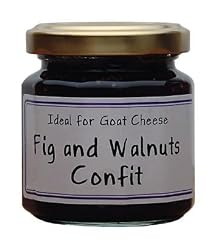 Fig and walnut French Imported confit for cheeses 4.4 oz jar by l'Epicurien France