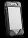 Sena 159201 Walletslim  Leather Case for iPhone 4 & 4S - 1 Pack - Case - Retail Packaging - Black
