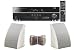 Read Yamaha 3D-Ready 5.1-Channel 500 Watts Digital Home Theater Audio/Video Receiver with 1080p-compatible HDMI repeater & Upgraded CINEMA DSP + Set of 2 Yamaha All Weather Indoor / Outdoor 120 watt Wall Mountable Natural Sound 2-way Acoustic Suspension Speakers - White + 100ft 16 AWG Speaker Wire Details Yamaha 3D-Ready 5.1-Channel 500 Watts Digital Home Theater Audio/Video Receiver with 1080p-compatible HDMI repeater & Upgraded CINEMA DSP + Set of 2 Yamaha All Weather Indoor / Outdoor 120 watt Wall Mountable Natural Sound 2-way Acoustic Suspension Speakers - White + 100ft 16 AWG Speaker Wire