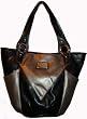 Nine West Purse Handbag Victory-Mmn Black/Gunmetal