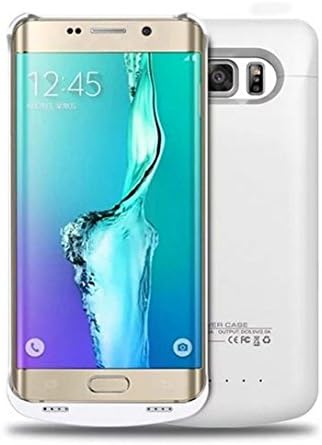 S6 Edge Plus External Battery Case,(4200mAh,white) Portable Lithium-polymer Charger Battery Pack Rechargeable Protective Case For Samsung Galaxy S6 Edge Plus by Southlight