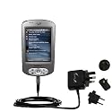 International Wall / AC Charger for the Mio Technology P550 - Gomadic Brand w/ TipExchange Technology