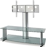 汎用・液晶プラズマテレビ用ラック：角度調節付【34-50型 】 - シルバー - FS-ACE-206-1244CS