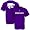 Adidas Kansas State Wildcats Purple Youth Prime Time T-shirt