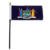 New York Flag 4 x 6 inch