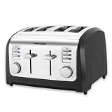 B&D 4-Slice Toaster-Black Chro