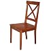 Marquette X-Back Chair Set of 2 - Walnut