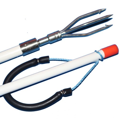 *!!Cheap Fiberglass Pole Spear, 2FT. (Includes Changeable Trident Spear