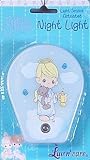 Precious Moments Boy Angel with Bear Night Light