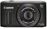Produkt-Bild: Canon PowerShot SX 260 HS Digitalkamera (12,1 Megapixel, 20-fach opt. Zoom, 7,6 cm (3 Zoll) Display, bildstabilisiert) schwarz