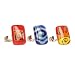 Jewelry : Glass and Metal Assorted Colors Ring-Rectangular "A Glass Act" -Fair Trade Gifts