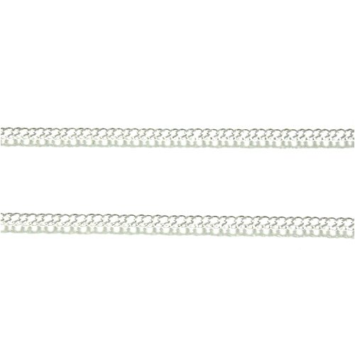 新宿銀の蔵 シルバーミッシングリンク(きへい)チェーン 幅2.2mm(40～60cm)