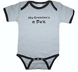 Urban Smalls Onesie Blue My Grandma's a Fox