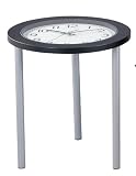 Black Clock Accent Table