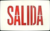 Morris Products 73046 Combo Salida Face Plate Red Letters White Face