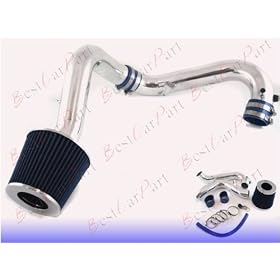 01 02 03 04 05 Honda Civic Ex/lx/dx Cold Air Intake Blue Manual Only (Included Air Filter)