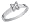 Diamond Promise Ring 1/5 Carat (ctw) in White Gold, Size 4.5
